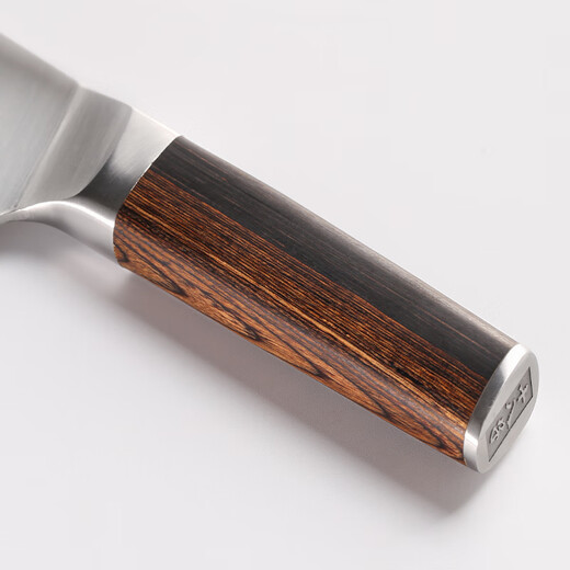 Shibazi made composite steel household knives, colorful wooden handle kitchen knife, Xiangying chopping knife S2205-AB, exquisite gift box