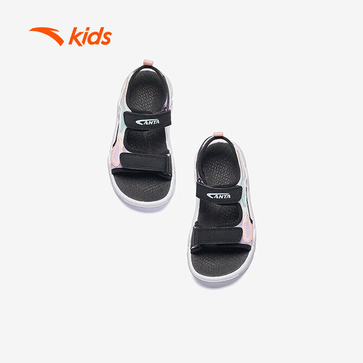 ANTA children's sandals for girls summer breathable Velcro outdoor cushioning open-toe beach shoes A322429910