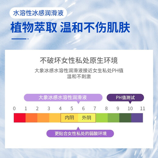 Elephant lubricant, lubricant, human body lubricant, water-soluble disposable 2 bottles (ice + ice) couple's sexual pleasure enhancement liquid, lubrication, fun, adult sex products