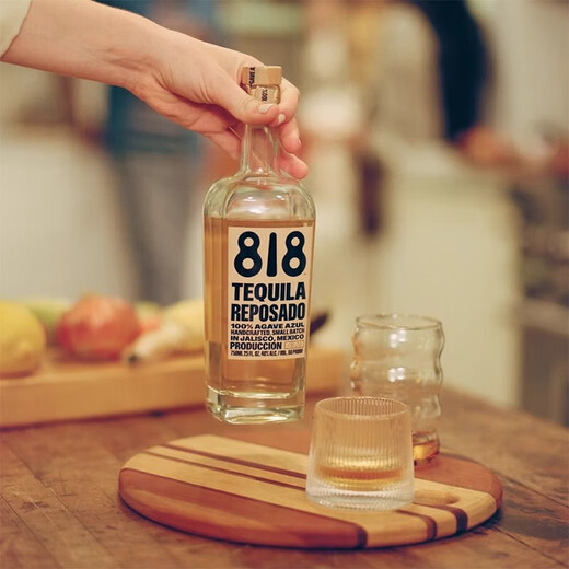JiTu詹娜818金/银/陈酿龙舌兰酒TEQUILA肯达尔詹娜肯豆墨西哥进口洋酒 Reposado金龙舌兰 750mL