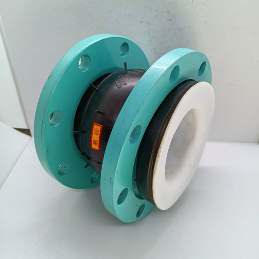 Yue Changsheng customized KXT flexible PTFE-lined flange soft joint soft connection oil-resistant, acid-resistant, alkali-resistant and high-temperature resistant (national standard stainless steel flange) DN80*1.6Mpa