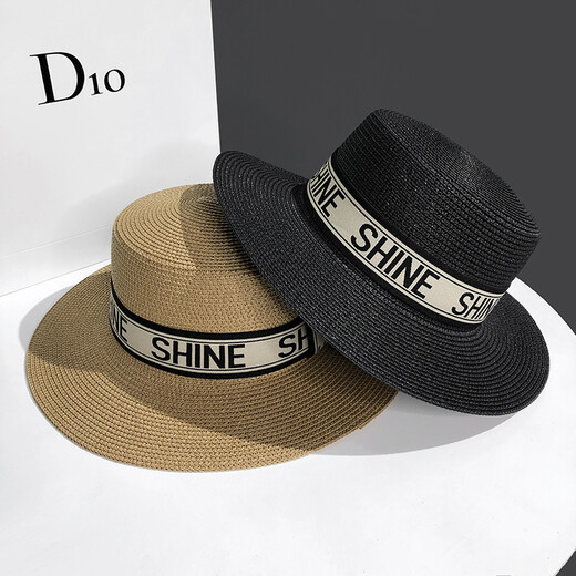 Rogosky Counter Trendy Marke Ins Internet Promi Strohhut Frauen Sommer Retro Britische Sozialistische Top Hut Sonnenschutzhut Urlaub