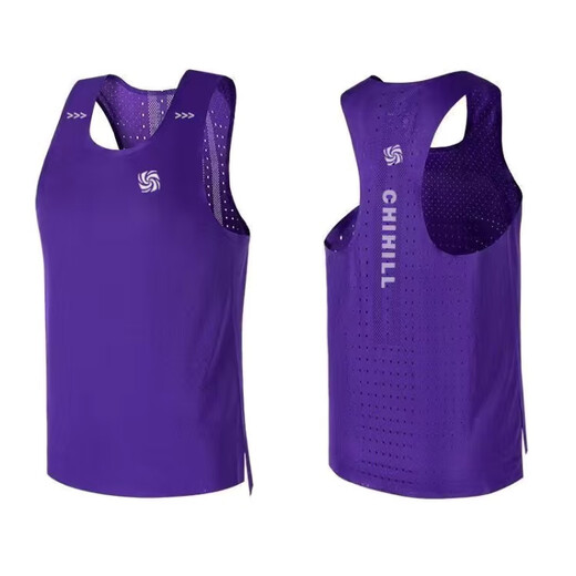 Cozok Running Weste Racing Sportsweste Marathon Leichtes atmungsaktives Training Running ärmellose, schnell trocknendem Kleidungsstrecken und Feld Ni Green [mit einem eigenen Nacht-Running-Reflektor] XL