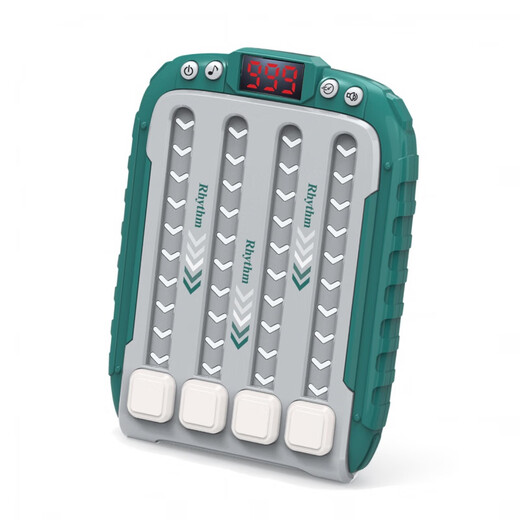 Rhythmus Master Speed Pusma Machine gegen Spielmaschine Multi-Difficulty Music Challenge Training Fingerspitze Sensible Kinderspielzeug Blau