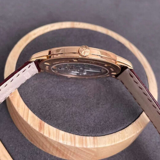 [SEGUNDA 99 NUEVO] Vacheron Constantin Men's Watch VC Serie Mecánica Automática Mecánica 18K Gold Belt Watch Luxury Watch 43075/000R-9737 Rose Gold