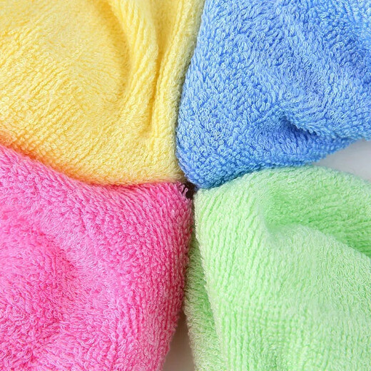 OYLCO high-quality new generation oil-free dishwashing cloth that is not afraid of being stained with oil, thickened wood fiber water-absorbent lazy kitchen scouring pad, 10 pieces 30X30cm, large and durable dishwashing towel
