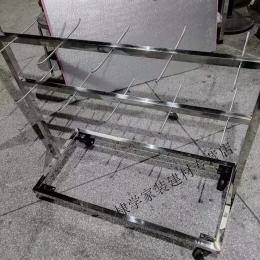 Danstini stainless steel smt material cart material tray placement machine stores pcb turnover materials hanging wire electronic material rack 120 hanging belt chassis 2000*500*1600