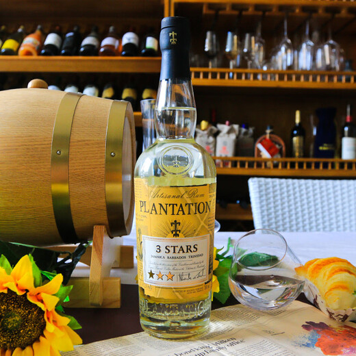 蔗园（Plantation）【原瓶进口】巴巴多斯调酒师系列朗姆酒洋酒莫吉托调酒 蔗园三星朗姆酒 700mL