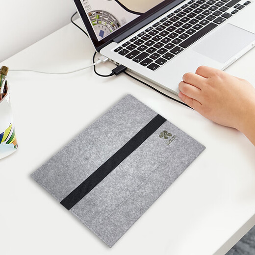 Wacom Digital Panel Protective Cover CTL672/472/671 handbemalte Brett-Filzschutzbag 6100 Schattenspeicher 472/4100/4100WL Stoßdämpfer Beutel Grau 0x0 cm