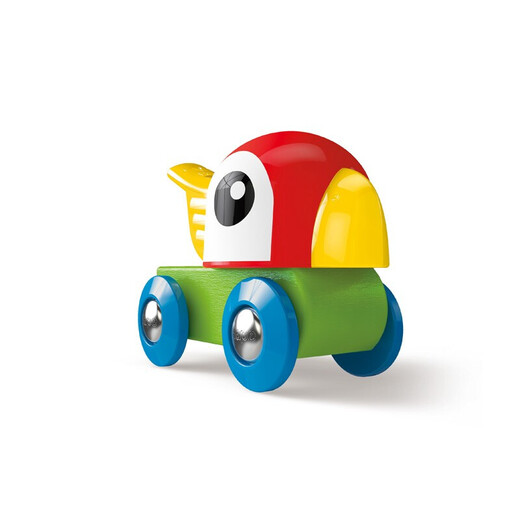 HAPE Educación temprana Parrot Bird Whistle Kazu Di Train Padre-Hiñón Interactive Interactive Boy and Girls Holiday Gift Parrot Whistle Train (Serie de pista compatible)