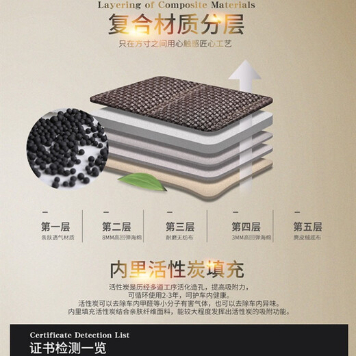 欧玛奴汽车座套四季通用全包围汽车坐垫夏季布艺座垫座椅套适用于 豪华版质感灰 标致307 308 408 4008 5008