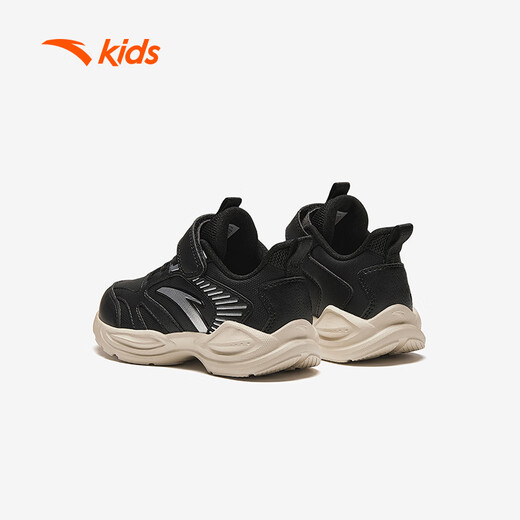 ANTA children's sports shoes boys autumn running shoes Velcro baby leather running shoes A12439952N
