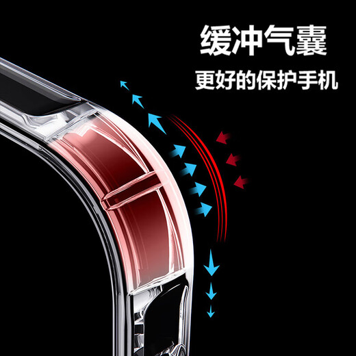 卡莱澳 适用苹果16promax手机壳 气囊防摔超薄保护套 iPhone16ProMax保护套镜头全包透明硅胶软壳
