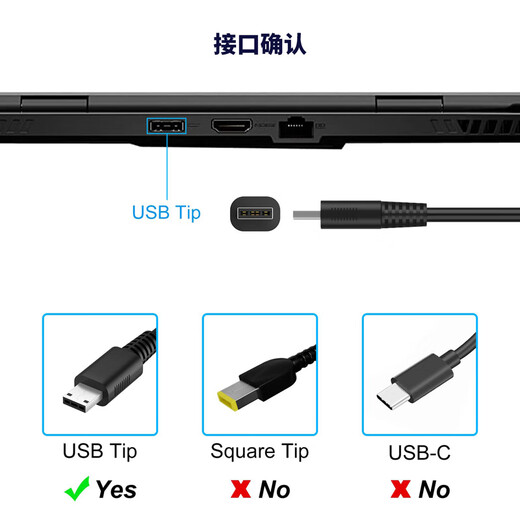 DAERHUI eignet sich für MSI MSI GE66 GP76 Ladetank Pro GP66 Netzteil Ladekabel 20V 14A 280W MS-1585