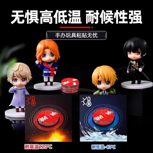 3M double-sided adhesive strong nano-transparent dot glue car ornament number plate traceless fixed sticker 10mm