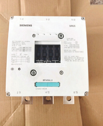 接触器3RT1065/1064/1466-6...6 3RT1075/1076-636/6AB36/ 3RT1476-6AF36