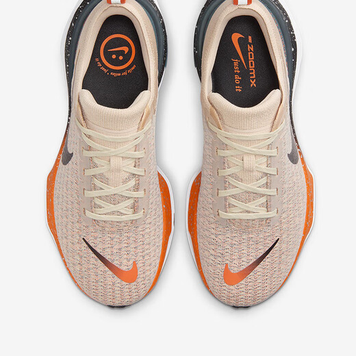 耐克（NIKE） Invincible Run 3 轻量缓震舒适 男士跑步鞋 休闲运 白红/蓝FJ3889-100 38.5