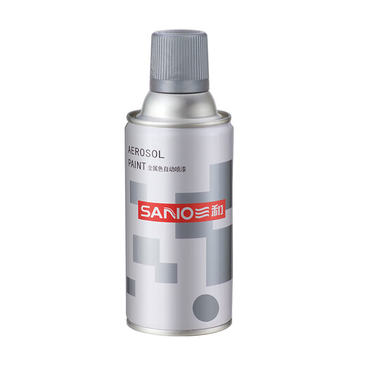 Sanhe metal self-spraying anti-rust paint paint spray can hand spray wheel color changing paint 350ml J2B36 silver