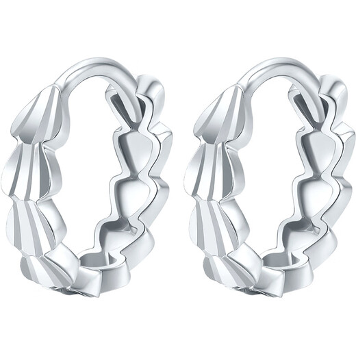 Liuguifu Jewelry PT950 Platinum Earrings Fengwei Platinum Earrings Earrings Women's Gift PT0200071 1.80g