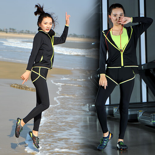 Tibetan beauty era couple's outdoor fishing and swimming wading and river tracing shoes five-finger shoes non-slip quick-drying men's and women's beach shoes treadmill shoes black 42