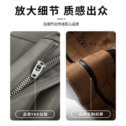 Dancing with Wolves [Anti-wrinkle-resistant and easy-to-maintain] Business commuting casual pants versatile men's casual trousers 701 khaki 29