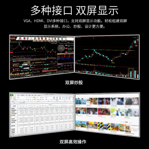 
Xiaoyingba gt610/1030 gtx1050ti/1650/1660s rtx2060/3050 desktop computer full high-tech office design e-sports game 3a ray tracing LP half-height graphics card GT710PRO 2GD3 Liying