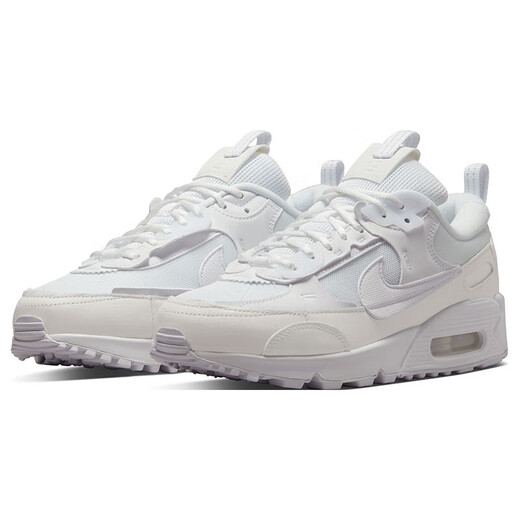耐克NIKE休闲鞋女气垫AIR MAX 90 FUTURA运动鞋DM9922-101白38