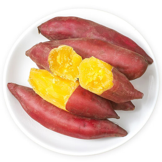 Jingdida Hainan Kastanien-Süßkartoffel, kandierte Süßkartoffel, Nettogewicht 4,5 Jin Jin entspricht 0,5 kg (3–8 Taels/Stück), direkt von der Quelle