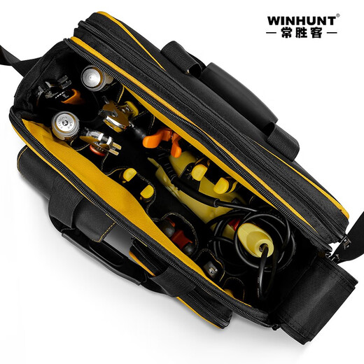 WINHUNT Electrician's Tool Bag Repair Storage Shoulder Bag Portable Electrician's Bag Upgraded Model