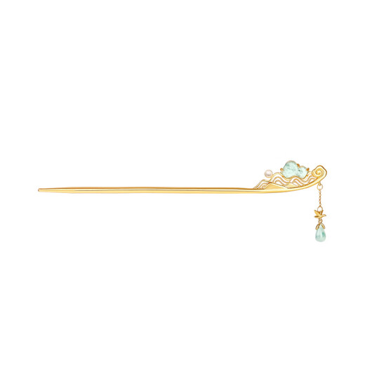 Museum Cultural Creation Thousands of Miles of Mountains Hairpin New Chinese Style Daily Wear Ancient Style Hairpin Hairpin Birthday Gift Thanksgiving Qingshan Style (Jade)