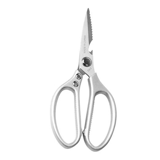 Nowadays, stainless steel scissors, stainless steel household kitchen scissors, fourth generation SK5 chicken, duck and fish bone, enlarged and thickened version, first generation store manager promotion