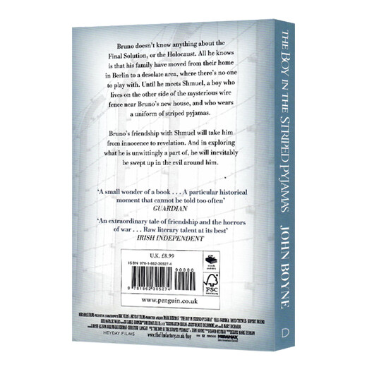 穿条纹睡衣的男孩 英文原版小说 the boy in the Striped Pyjamas 青少年课外阅读