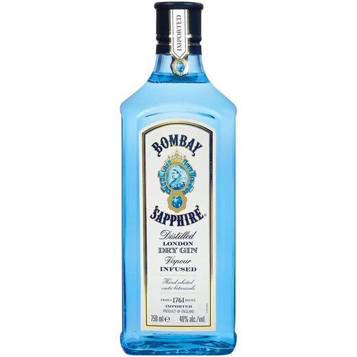 Sagli Gin Sapphire Gin Bifuda Original Bottle Imported Jintangli Changdao Ice Tea Bartending Base Wine Mumbai Sapphire Gin 750mL 1 Bottle