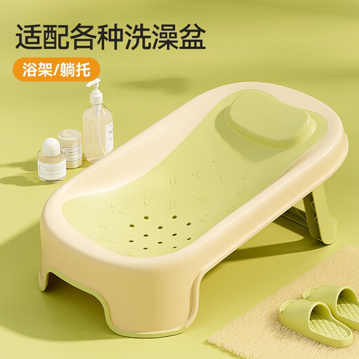 Delphinstern Delphinstern Delphin Stern Baby Bad Bad Bades Sitzen und Liegen Bad Bad Net -Allgemeine Badartefakt [grau] Weichhals Schutzbadestange + Shampoo Tasse + Pinsel + Shampoo Cap + Ocean Ball