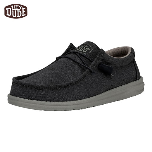 Heydude Frühlings- und Sommer neue Leinwandschuhe für Männer Komfort und trendig vielseitig faul lässige, weiche Sohle-Stoffschuhe für Männer 40459-4nz Größe 42