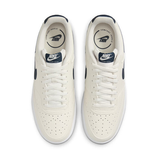 
Nike (Nike) men's shoes 2025 summer new COURT simple version AJ classic white shoes sports and casual shoes skateboard shoes HQ4867-101 sail white/army deep sea blue 40