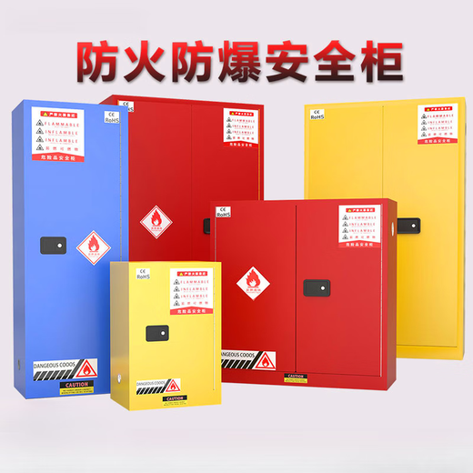 Yuqunhui customized explosion-proof cabinet explosion-proof box 4 gallon yellow double layer thickening