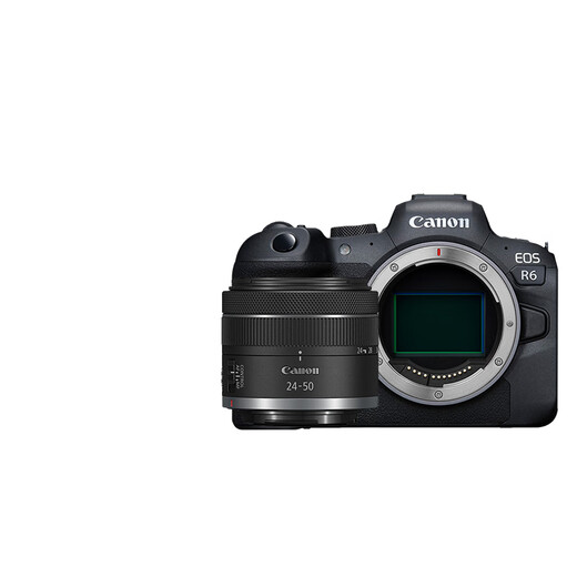 Canon r6 bird hunting photography equipment full-frame mirrorless vlog camera body 4K shooting small lightweight mirrorless camera Order Pull Bubu & Jindou R6 body disassembly + RF24-50 disassembly Full-frame small standard zoom Package 1 Canon camera dedicated 4K video recording card/photography tripod