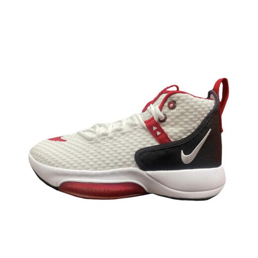耐克（NIKE）Zoom Rize 1EP 减震耐磨防滑 男子 高帮实战休闲运动篮球鞋 FD9904-111米黑红 44.5 (285mm)