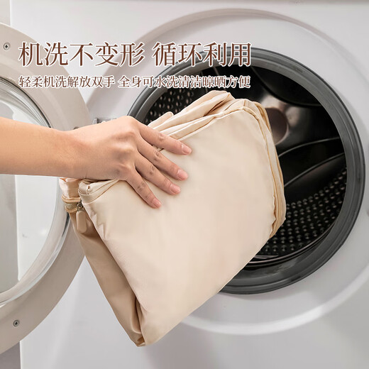 Sailotou Meijia Quilt Storage Bag Compression Bag Wardrobe Quilt Clothing Organizing Bag with Hand Moving Clothes and Pants Packing No. 52*42*60cm Haze 3-piece Pack Thick Quilt