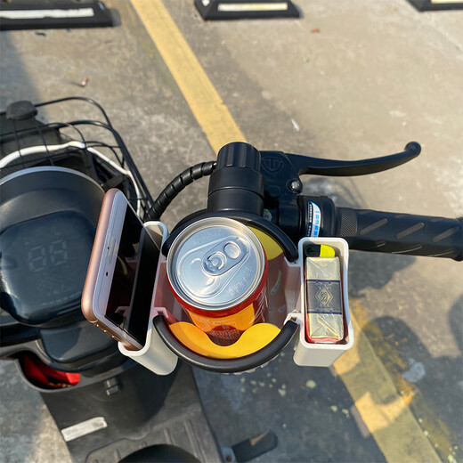 
Yongying (YTYIN) electric bike water cup holder electric bike milk tea kettle holder bicycle handlebar support bicycle universal cup holder yellow + white