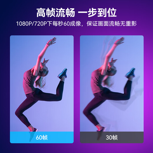 EMEET 4K ultra-clear live broadcast computer camera video call conference online teaching 60FPS high frame rate extremely fast autofocus built-in dual noise reduction microphone driver-free S600 official standard + floor-standing tripod