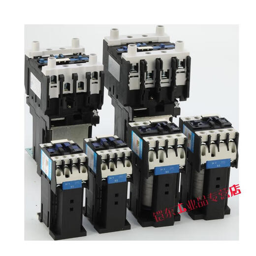 欧蔓若莉 四相接触器交直流常开CJX2-25004 12004 1804Z 3204 650 CJX2-32004交流线圈 380V