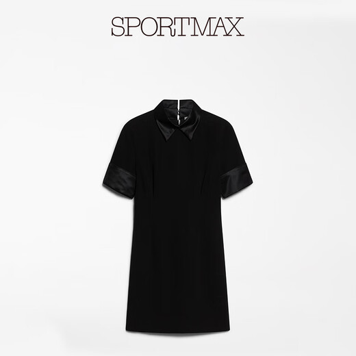 sportmax *Women's short-sleeved mini dress 2226014106TC Black 36