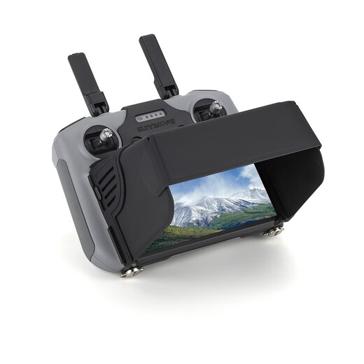 NGKJ adapté pour DJI Air 3/3s Remote Control Hood Mini 4PRO Protection Rocker sans démontage accessoires RC2 HOOD CUIR ZG673