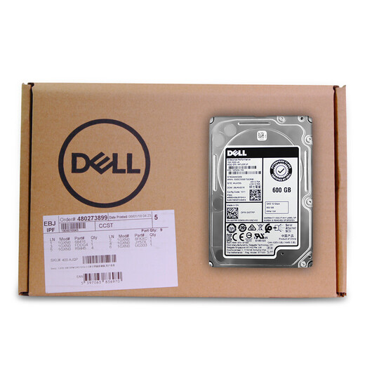 Dell (DELL) Enterprise-Server-Festplattenzubehör SAS 1 TB 2 TB 3 TB 4 TB 6 TB 8 TB 10 TB 600 GB SAS 10.000 U/min 2,5 Zoll