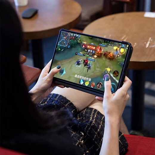 New tablet computer 16+1TB large memory online classes office games Snapdragon 888 full network 5G smartphone top version dream blue丨original leather case 16+512G 5G full network+free trial