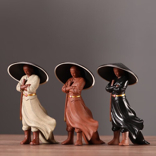 Stars Are Full Creative Purple Clay Tea Pet Ornaments Xia Ke Ceramic Tea Filter Tea Strainer Tea Divider Kung Fu Tea Set Tea Ceremony Accessories Tea Play Jianghu Xia Ke Zisha Original Color Model + Tea Strainer