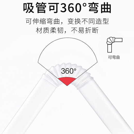 PAKCHOICE straws disposable individually packaged children's baby straws paper straws Funny dinosaur thin curved flat head straws 200 pieces/box