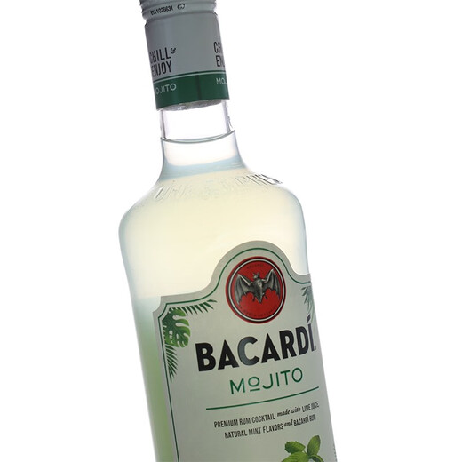 Bacardi百加得朗姆酒 烘焙进口调酒基酒莫吉托Rum自由古巴 莫吉托预调鸡尾酒 700mL 1瓶